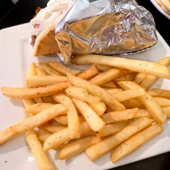 Barry's Greek Grilll - Fries were perfectly seasoned and crisp - Mediterranean Near Me - Orange, Texas Barry's Greek Grilll - Fries were perfectly seasoned and crisp - Mediterranean Near Me - Orange, Texas