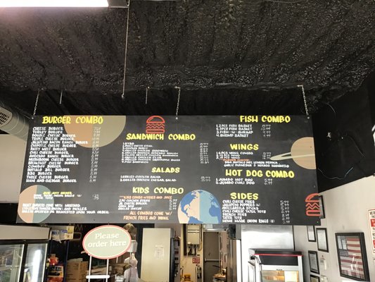Menu photo 2 Space Burger Irving, TX