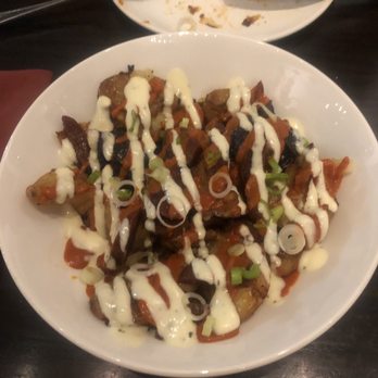Solera Bar & Tasting Room - Patatas bravas con chorizo - Tapas Bars Near Me - Baton Rouge, Louisiana