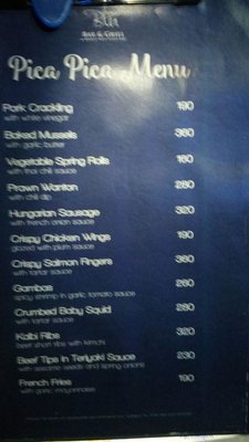 Menu photo 1 Blu Bar & Grill Cebu City, CEB