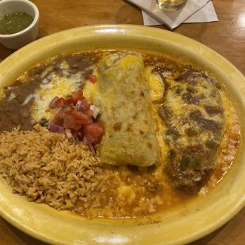 Peppers Mexicali Cafe - Chicken enchilada and Chile relleno. - Mexican Near Me - Pacific Grove, California Peppers Mexicali Cafe - Chicken enchilada and Chile relleno. - Mexican Near Me - Pacific Grove, California