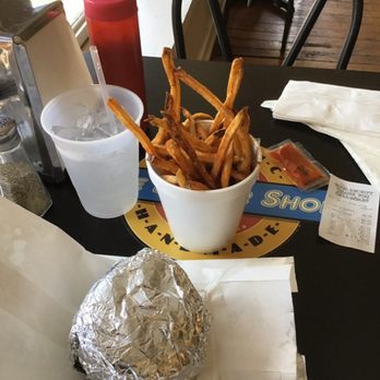 The Burger Shop - Bacon cheeseburger w/fries - Burgers Near Me - Wake Forest, North Carolina