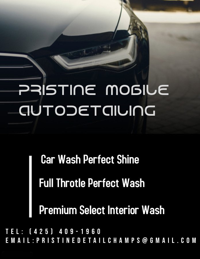PRISTINE AUTODETAILING 5562 152nd St, Edmonds, Washington Auto
