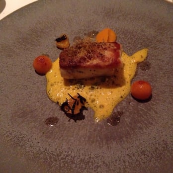 The Ledbury - Sea bass - Modern European Near Me - London, XGL The Ledbury - Sea bass - Modern European Near Me - London, XGL