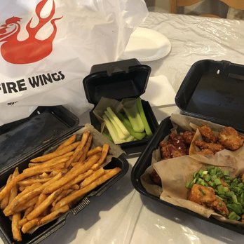 Fire Wings - 20 wing deal to go with seasoned fries and side veggie - Chicken Wings Near Me - Modesto, California Fire Wings - 20 wing deal to go with seasoned fries and side veggie - Chicken Wings Near Me - Modesto, California