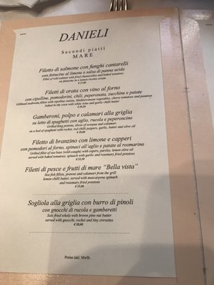 Menu photo 3 Ristorante Danieli Vienna, 9