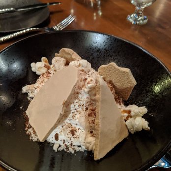 Partage - Goat cheese with balsamic meringue chips - French Near Me - Las Vegas, Nevada