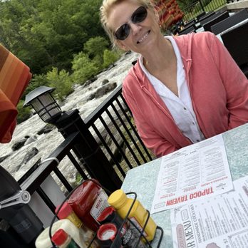 Tapoco Tavern - Seating directly over the river. - Resorts Near Me - Robbinsville, North Carolina