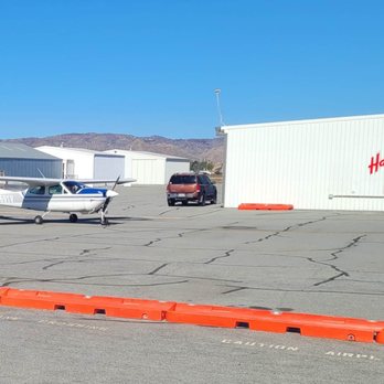 Hangar One Cafe - view from the patio - Diners Near Me - Hemet, California