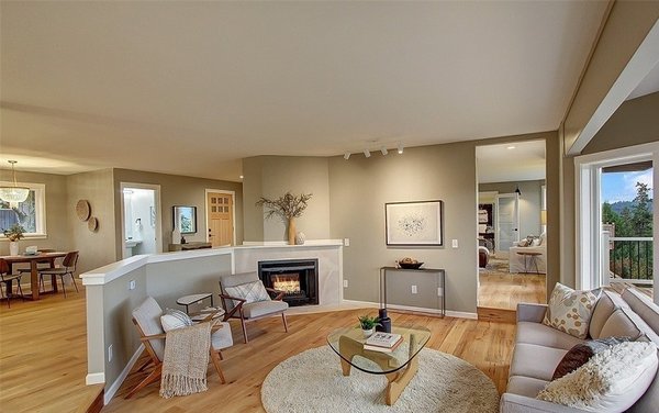 Fireplace Updates - Updating your fireplace and the addition of a new fireplace in the pony wall adds new warmth as a feature focus to the room. Fireplace Updates - Updating your fireplace and the addition of a new fireplace in the pony wall adds new warmth as a feature focus to the room.