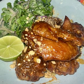 Piccalilli - Nam Prik Wings Six Piece - Asian Fusion Near Me - Culver City, California Piccalilli - Nam Prik Wings Six Piece - Asian Fusion Near Me - Culver City, California
