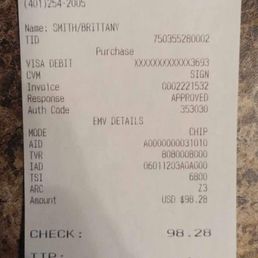 My part of the bill My part of the bill
