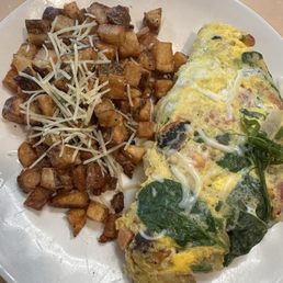 Breakfast Omelette (delicious potatoes)