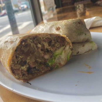 Bean Bag Cafe - Breakfast Burrito (chorizo) - Burgers Near Me - San Francisco, California