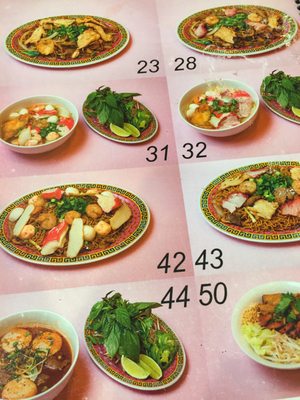 Menu photo 7 Pho Cali West Valley City, UT