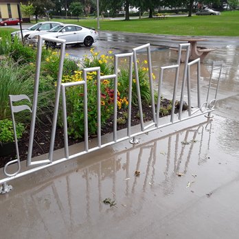 Schreiner Memorial Library - Great Bike Rack - Libraries Near Me - Lancaster, Wisconsin Schreiner Memorial Library - Great Bike Rack - Libraries Near Me - Lancaster, Wisconsin