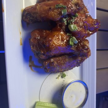 Pinstripes - Spicy Calabrese Wings - New American Near Me - Houston, Texas Pinstripes - Spicy Calabrese Wings - New American Near Me - Houston, Texas