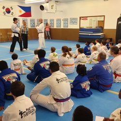 Port Huron Tae Kwon Do - Hosting a Master Chung Taekwondo school's tournament