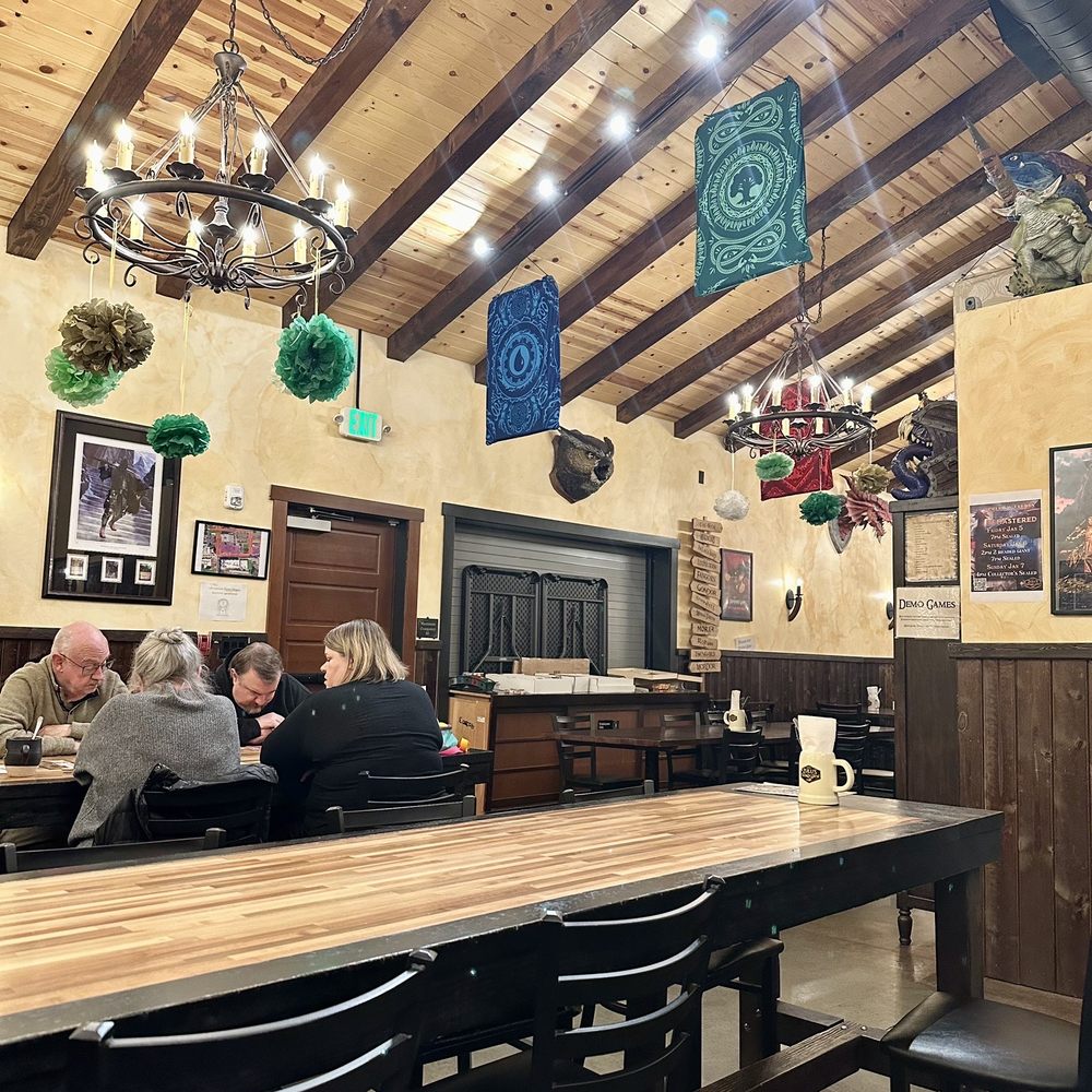 Zulu's Board Game Cafe - Inside - Cafes Near Me - Bothell, Washington