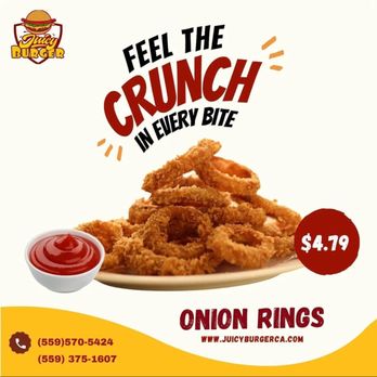 Juicy Burger 2 - Burgers Near Me - Fresno, California