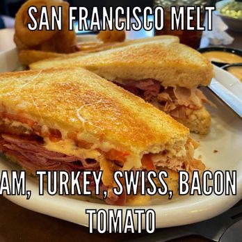Binghams - San Francisco Melt - Seafood Near Me - Kingsley, Pennsylvania Binghams - San Francisco Melt - Seafood Near Me - Kingsley, Pennsylvania