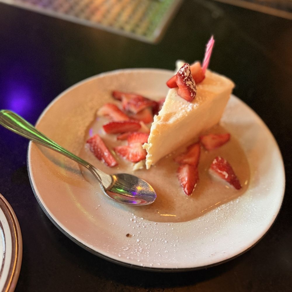 Punch Bowl Social - Complementary birthday slice cheesecake - Gastropubs Near Me - Chicago, Illinois Punch Bowl Social - Complementary birthday slice cheesecake - Gastropubs Near Me - Chicago, Illinois