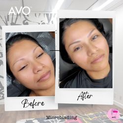 AVO Brows & Beauty - Microblading transformation