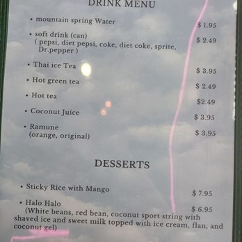 E&T Thai Food - Drink & dessert menu - Thai Near Me - Lone Tree, Colorado E&T Thai Food - Drink & dessert menu - Thai Near Me - Lone Tree, Colorado