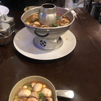 Thai Classic In Paso - Tom Yum soup, hot pot. The best Tom yum I have ever tried !! full of flavor and goodies, they did were not messing around ! loved this ! - Thai Near Me - Paso Robles, California Thai Classic In Paso - Tom Yum soup, hot pot. The best Tom yum I have ever tried !! full of flavor and goodies, they did were not messing around ! loved this ! - Thai Near Me - Paso Robles, California