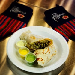 El Pollon - Peruvian chicken burrito :)