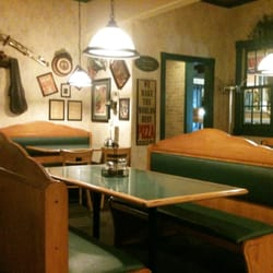 Inside Sammy's.