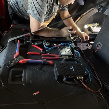 Chavez Electronics - Owner and installer working on my car walked in and he was happy to help me - Car Stereo Installation Near Me - Gilroy, California Chavez Electronics - Owner and installer working on my car walked in and he was happy to help me - Car Stereo Installation Near Me - Gilroy, California
