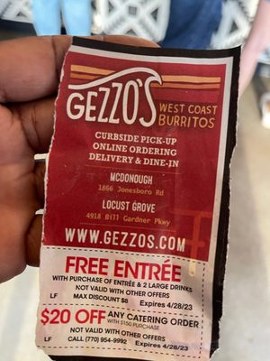 Gezzo's West Coast Burritos by null
