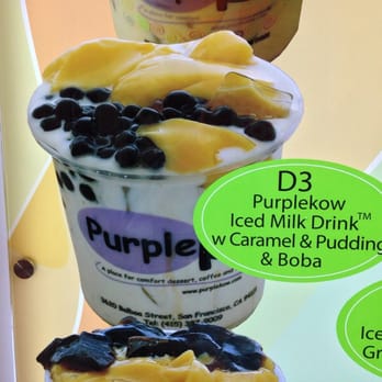 Purple Kow - I tried it - huge cup - Desserts Near Me - Berkeley, California Purple Kow - I tried it - huge cup - Desserts Near Me - Berkeley, California