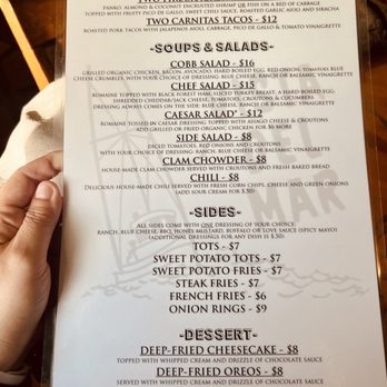 Vista Del Mar - Tacos, Soups & Salads, Sides, and Dessert Menu - Bars Near Me - Eureka, California