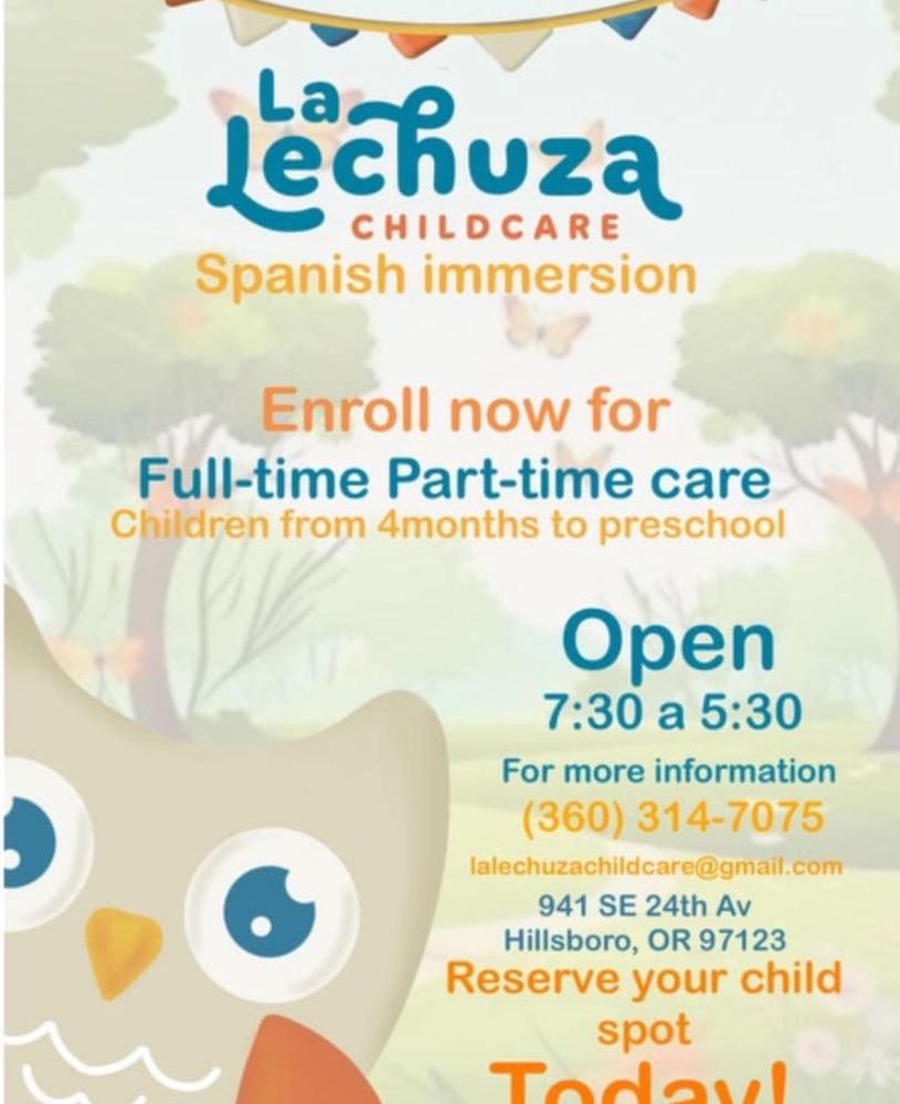 La Lechuza Childcare - childcare center in Hillsboro, OR