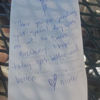 Dillon Dam Brewery - Note from Nicole - American Near Me - Dillon, Colorado Dillon Dam Brewery - Note from Nicole - American Near Me - Dillon, Colorado