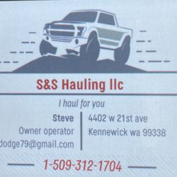J&S Hauling - Proudly Serving Kennewick & Surrounding Areas. If you've got junk, let us haul it up up & away for you! Give Steve a Call @ (509) 312-1704
