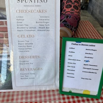 Win-Spuntino - Home Made Deserts - Italian Near Me - Honolulu, Hawaii