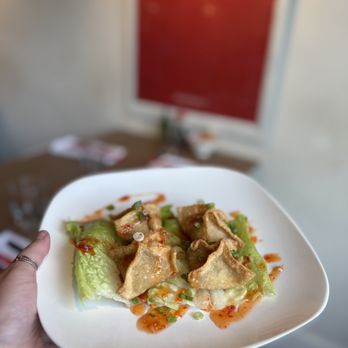 Cafe Roca - Crab Rangoon, served PM - Coffee & Tea Near Me - Charleston, South Carolina Cafe Roca - Crab Rangoon, served PM - Coffee & Tea Near Me - Charleston, South Carolina