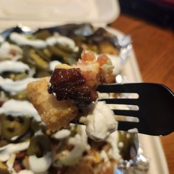 Ray's Place - Pork belly totchos