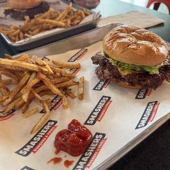 Smashers - Original Smasher with fries - Burgers Near Me - Norfolk, Virginia Smashers - Original Smasher with fries - Burgers Near Me - Norfolk, Virginia