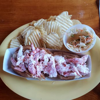 The Lobster Shack - Double lobster roll - Seafood Near Me - Ogunquit, Maine The Lobster Shack - Double lobster roll - Seafood Near Me - Ogunquit, Maine
