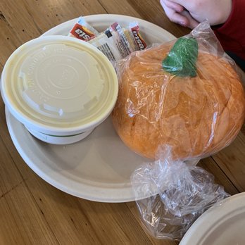 Village Baker - The pumpkin bread bowl!! - Sandwiches Near Me - South Jordan, Utah