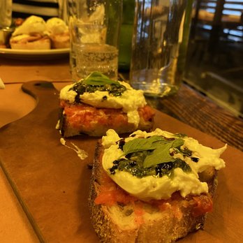 The Smith - Burrata Toast - New American Near Me - New York, New York The Smith - Burrata Toast - New American Near Me - New York, New York