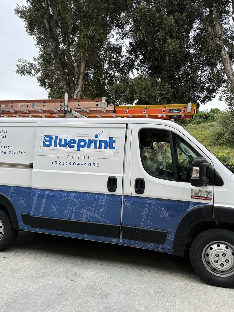 Slide of Blueprint Electric