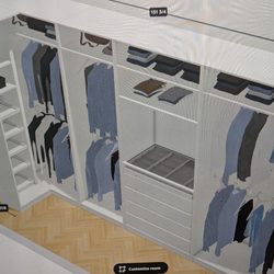 Best Buy - Sit with a planner and work with them to plan an awesome walk in closet.