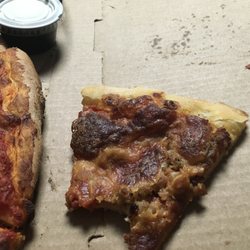 Original Pizza Sports Bar & Grill - Burnt, cold very little toppings