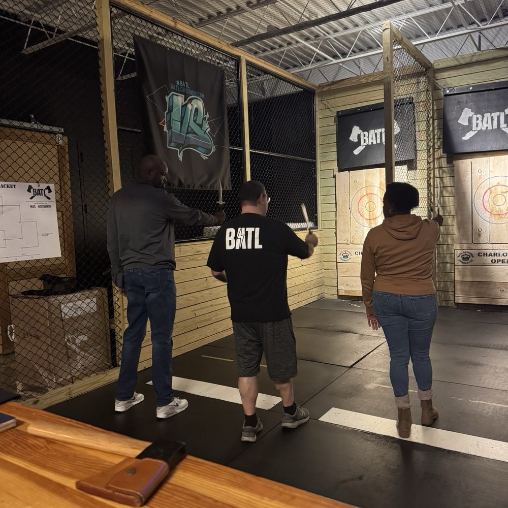 BATL Axe Throwing - They teach you well - Axe Throwing Near Me - Charlotte, North Carolina