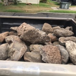 We also haul rocks and dirt